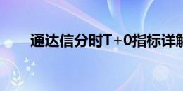 通达信分时T+0指标详解与应用指南