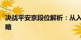 决战平安京段位解析：从入门到巅峰的实战攻略